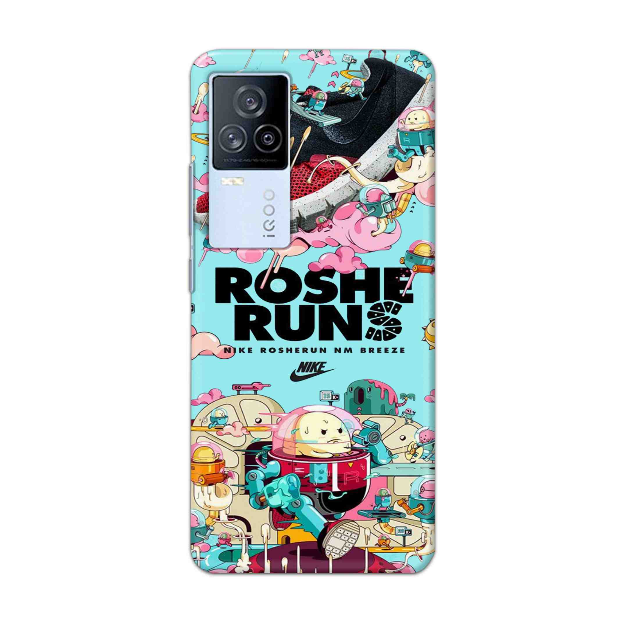 Buy Roshe Runs Hard Back Mobile Phone Case/Cover For iQOO7 Online