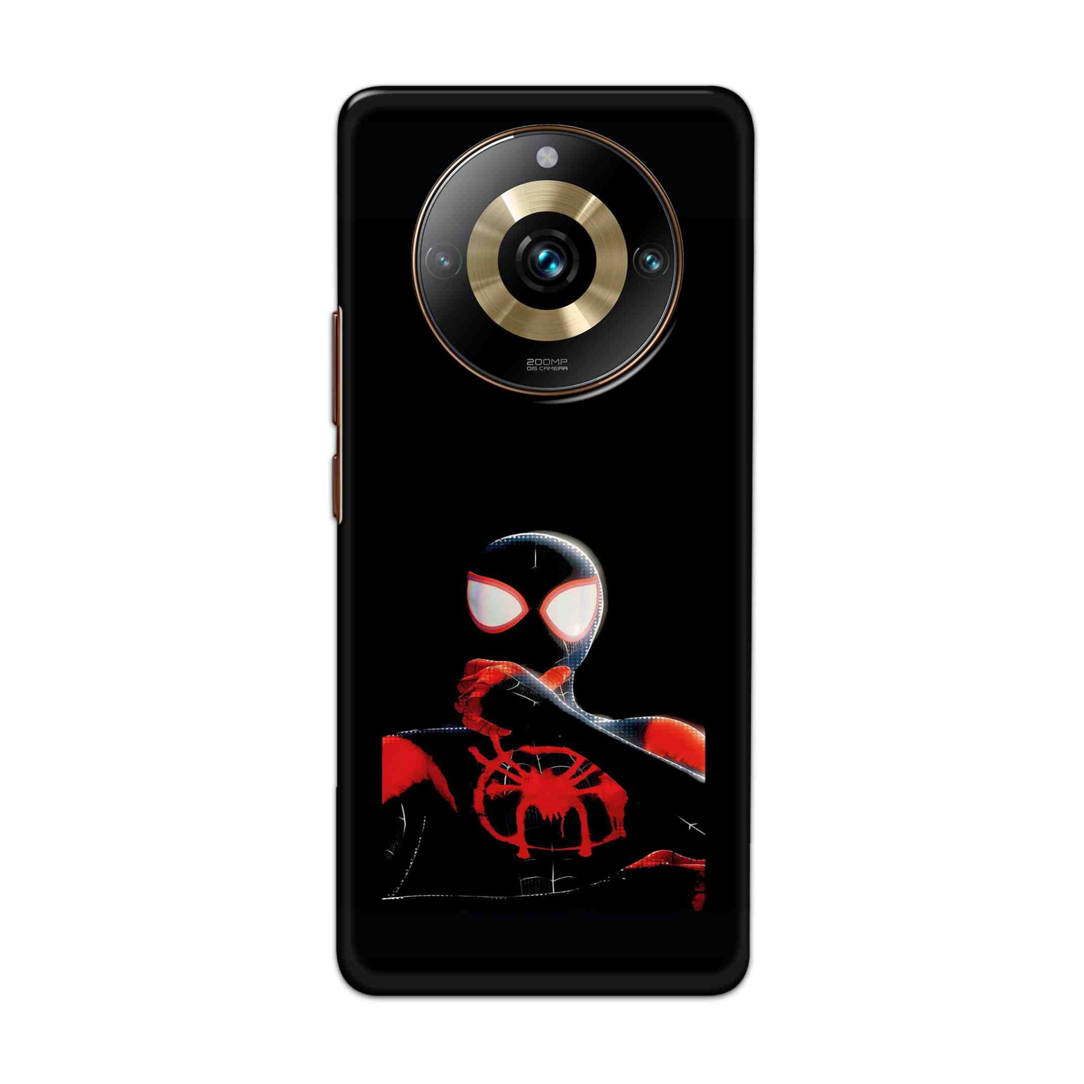 Buy Black Spiderman Hard Back Mobile Phone Case/Cover For Realme 11 Pro Plus (5G) Online