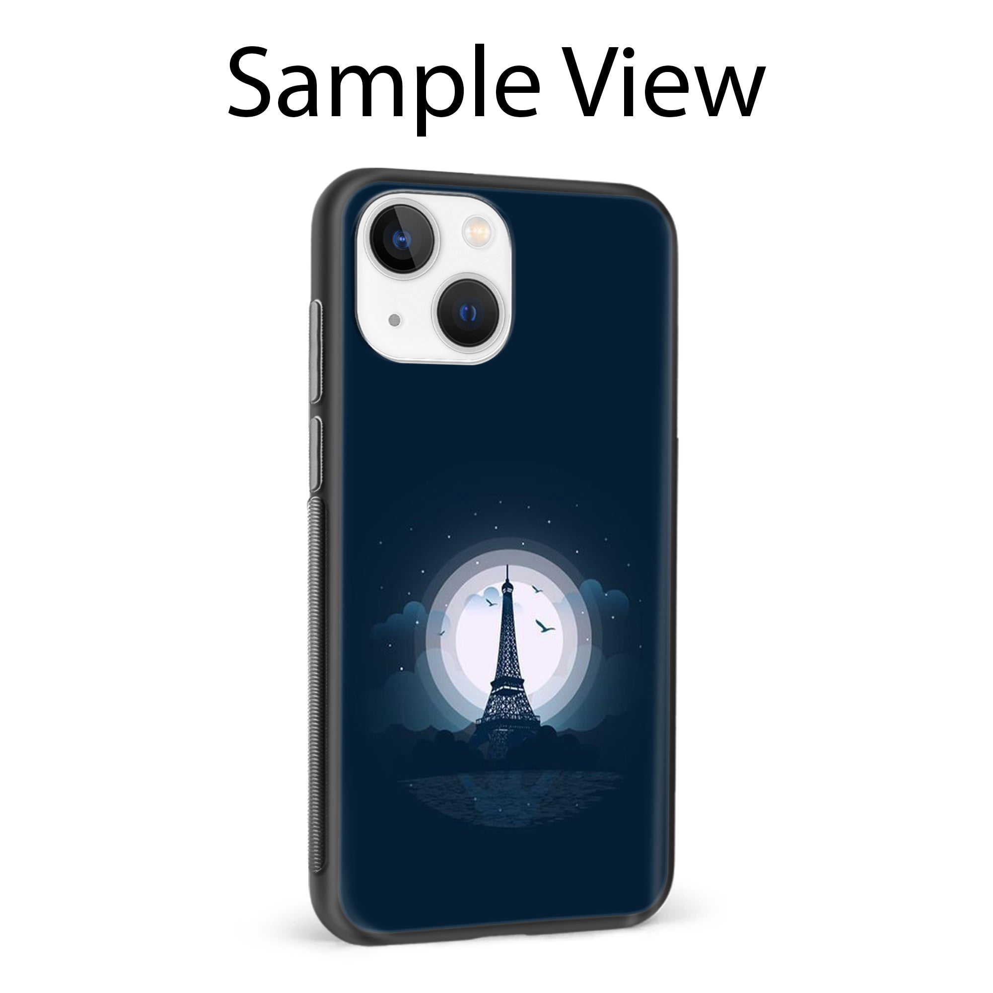 Buy Paris Eiffel Tower Metal-Silicon Back Mobile Phone Case/Cover For Samsung Galaxy S24 Plus 5G Online
