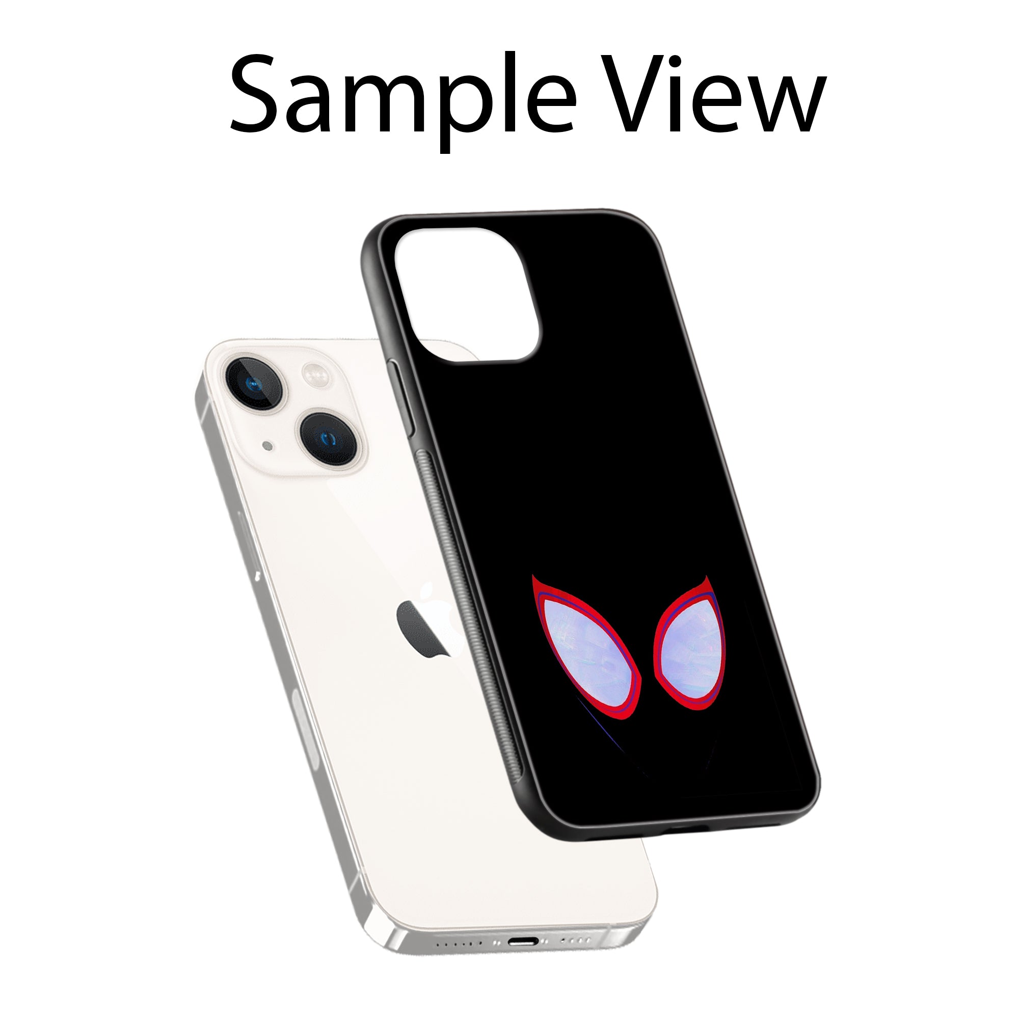 Buy Spiderman Eyes Metal-Silicon Back Mobile Phone Case/Cover For Samsung Galaxy M51 Online