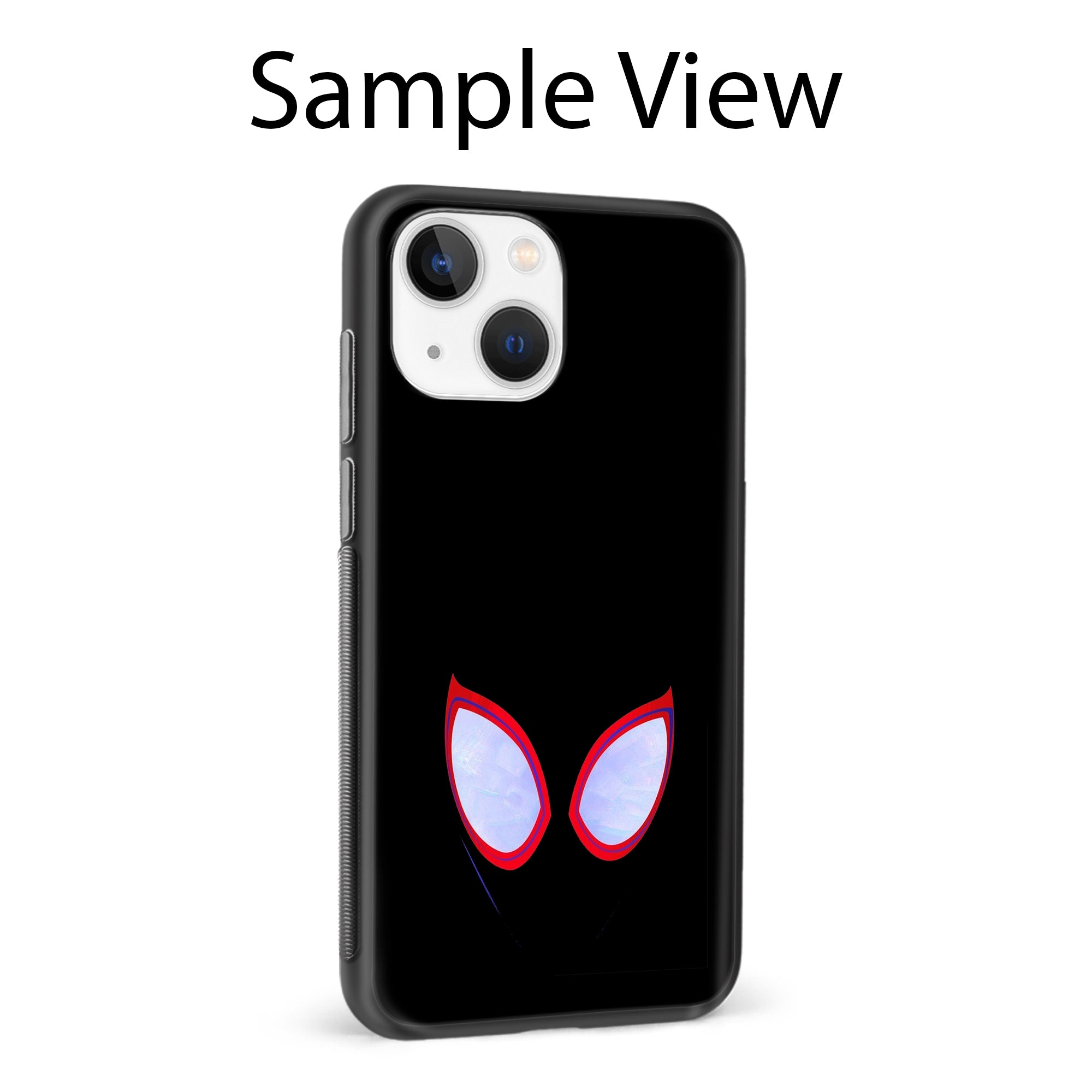 Buy Spiderman Eyes Metal-Silicon Back Mobile Phone Case/Cover For Samsung Galaxy S24 Plus 5G Online