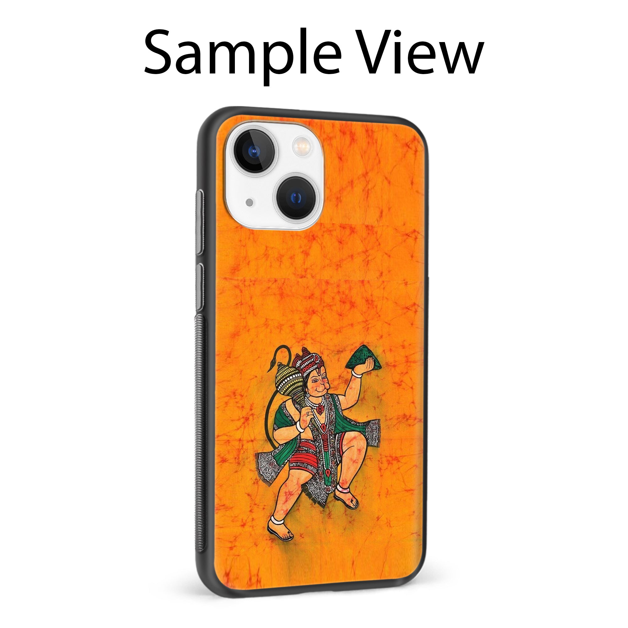 Buy Hanuman Ji Metal-Silicon Back Mobile Phone Case/Cover For Samsung Galaxy S24 Plus 5G Online