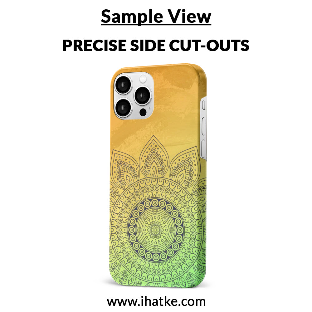 Buy Yellow Rangoli Hard Back Mobile Phone Case/Cover For iPhone 16 Pro Online