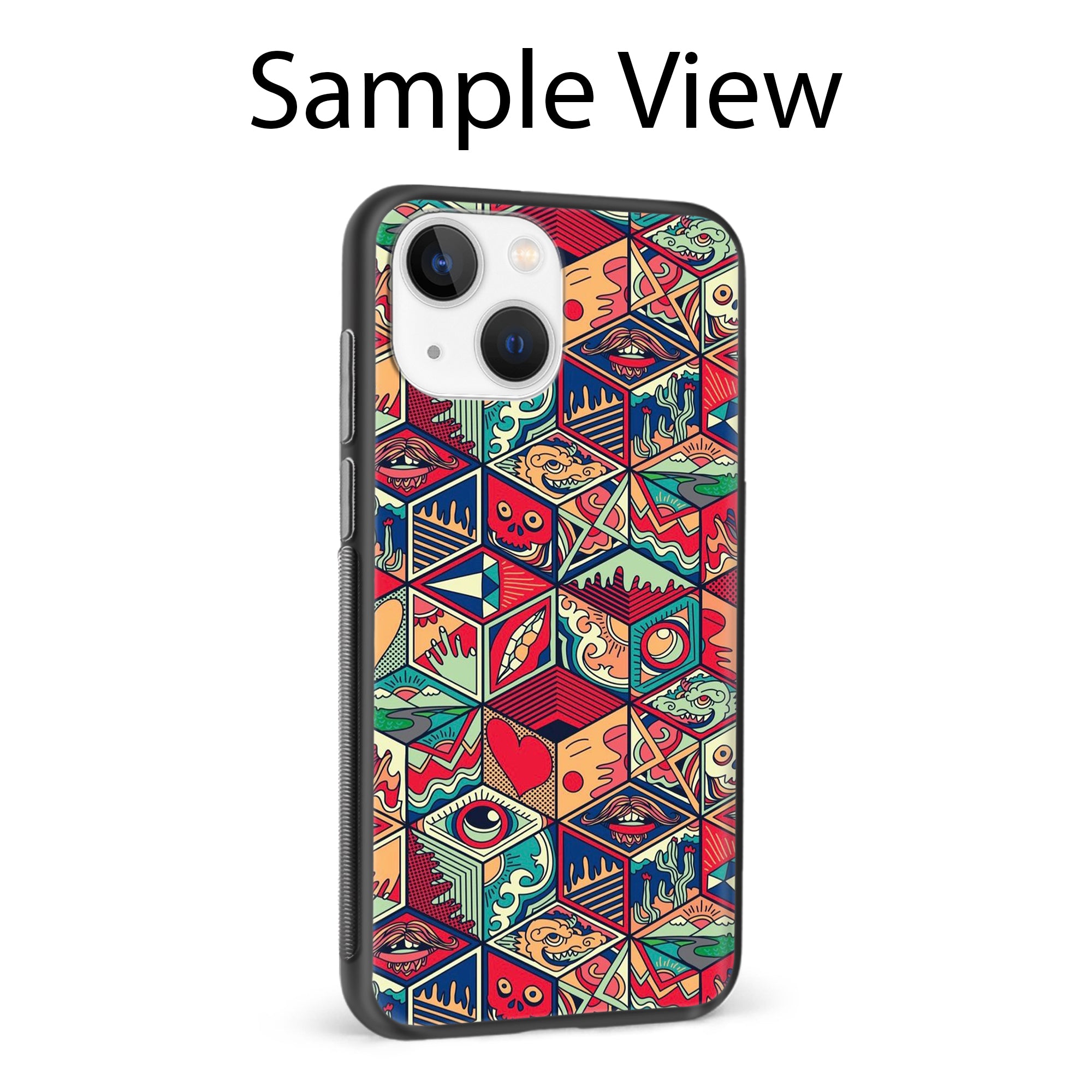 Buy Face Mandala Metal-Silicon Back Mobile Phone Case/Cover For Samsung Galaxy S24 Online