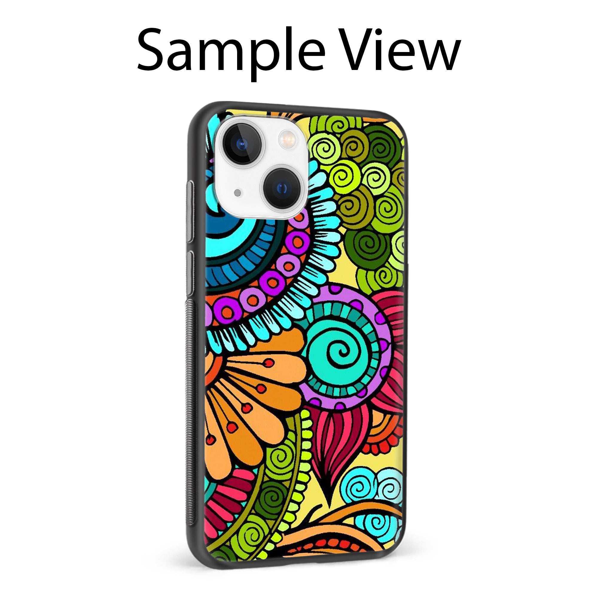 Buy The Kalachakra Mandala Metal-Silicon Back Mobile Phone Case/Cover For Samsung Galaxy S24 Online