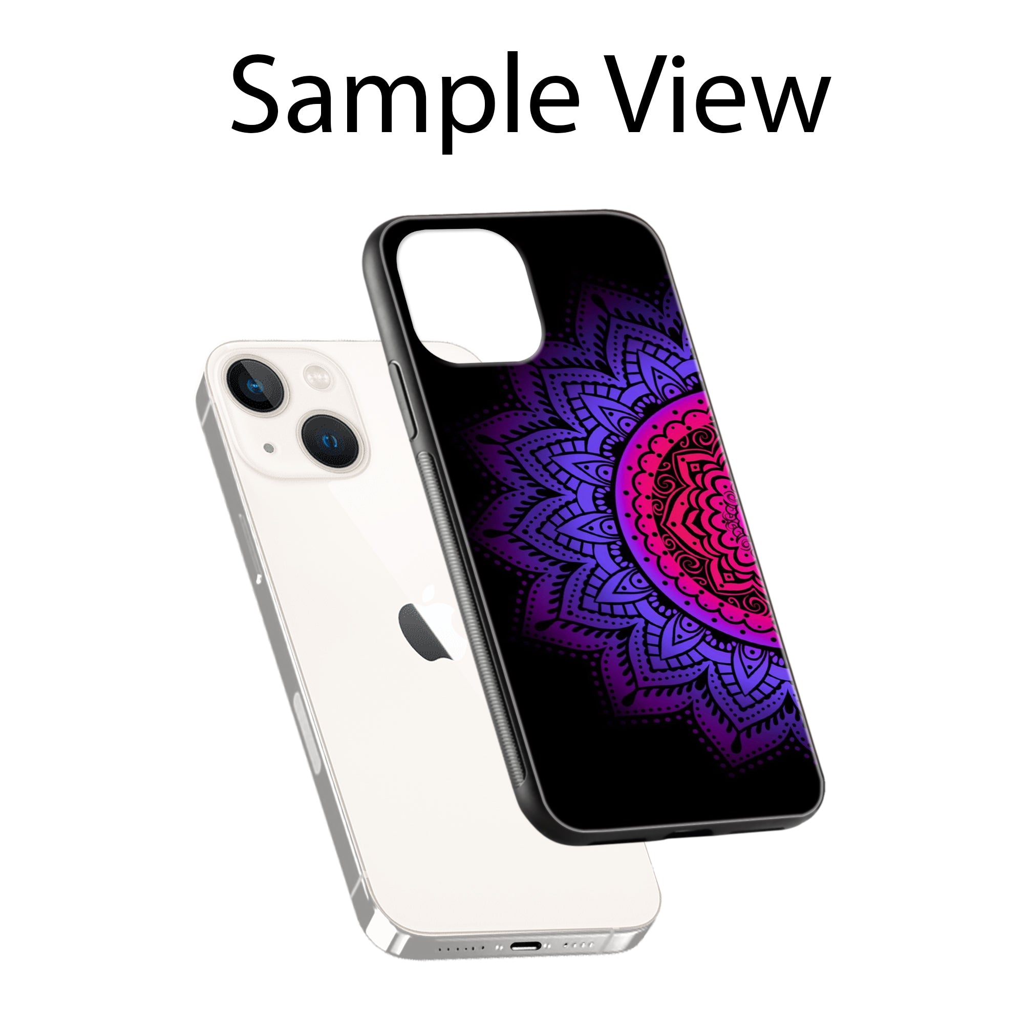 Buy Sun Mandala Metal-Silicon Back Mobile Phone Case/Cover For Samsung Galaxy M32 Online