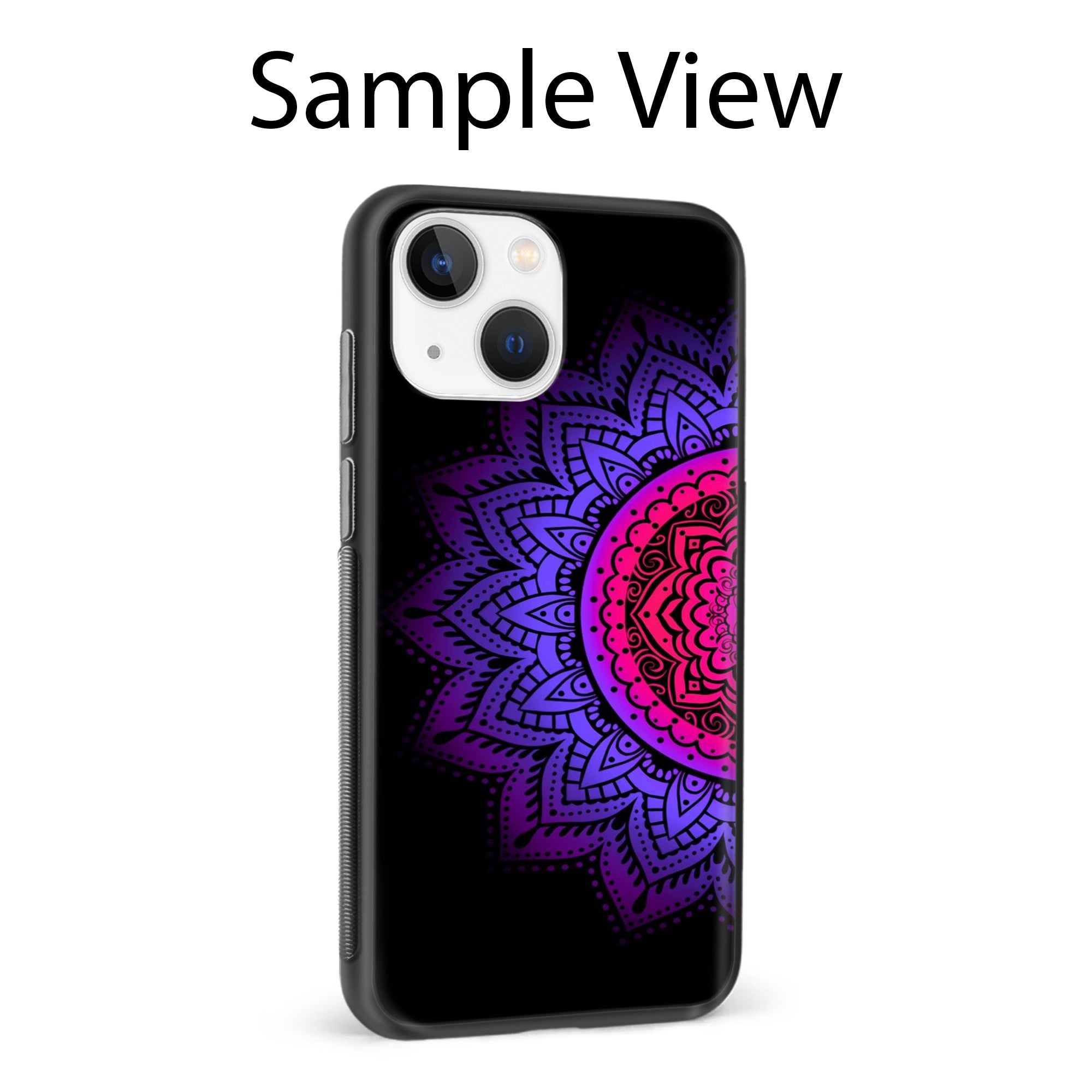 Buy Sun Mandala Metal-Silicon Back Mobile Phone Case/Cover For Samsung Galaxy S24 Online