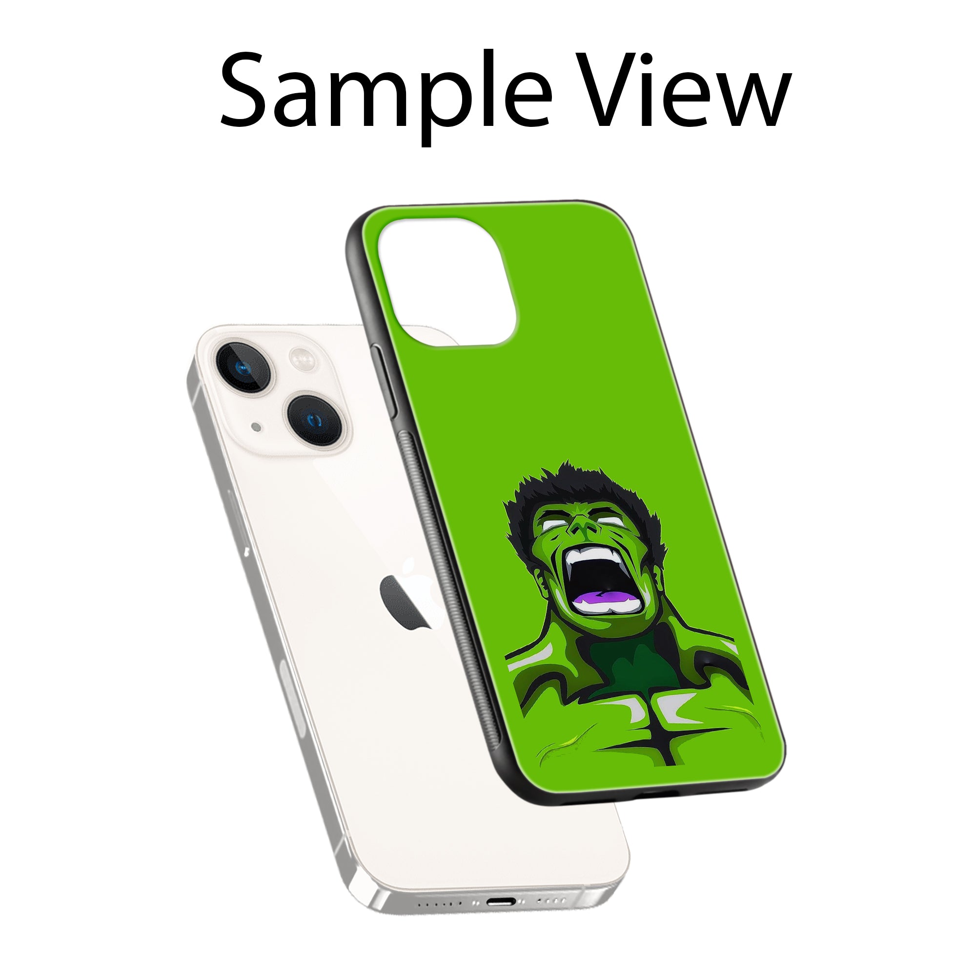Buy Green Hulk Metal-Silicon Back Mobile Phone Case/Cover For Samsung Galaxy S24 Online