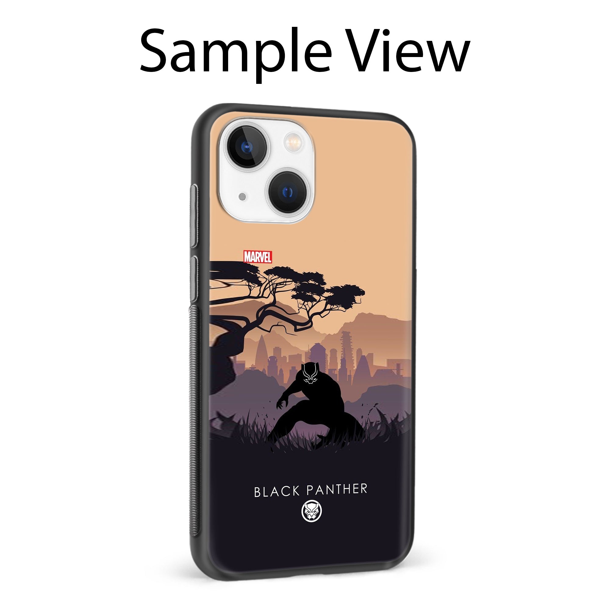 Buy  Black Panther Metal-Silicon Back Mobile Phone Case/Cover For Samsung Galaxy S24 Plus 5G Online