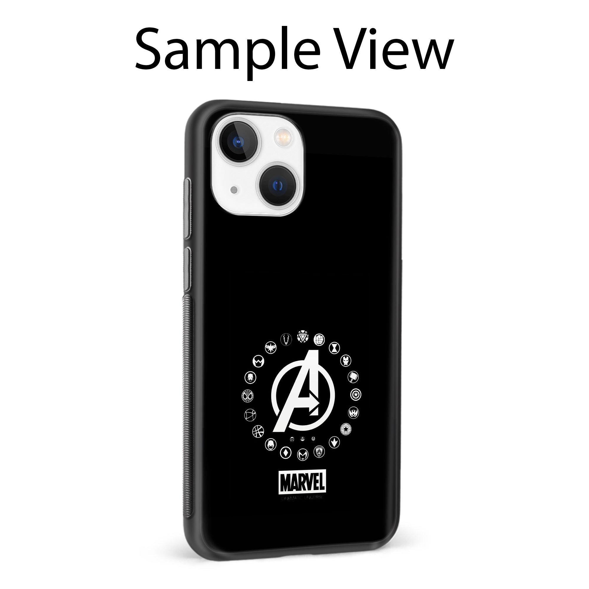 Buy Avengers Metal-Silicon Back Mobile Phone Case/Cover For Samsung S22 Online