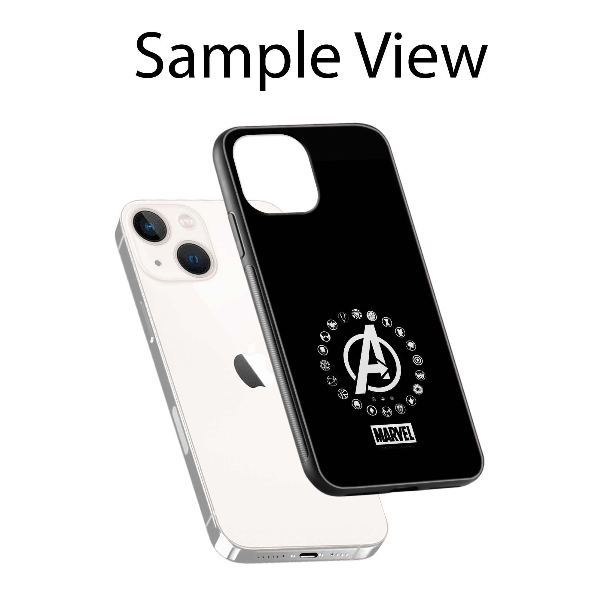 Buy Avengers Metal-Silicon Back Mobile Phone Case/Cover For Samsung S22 Online