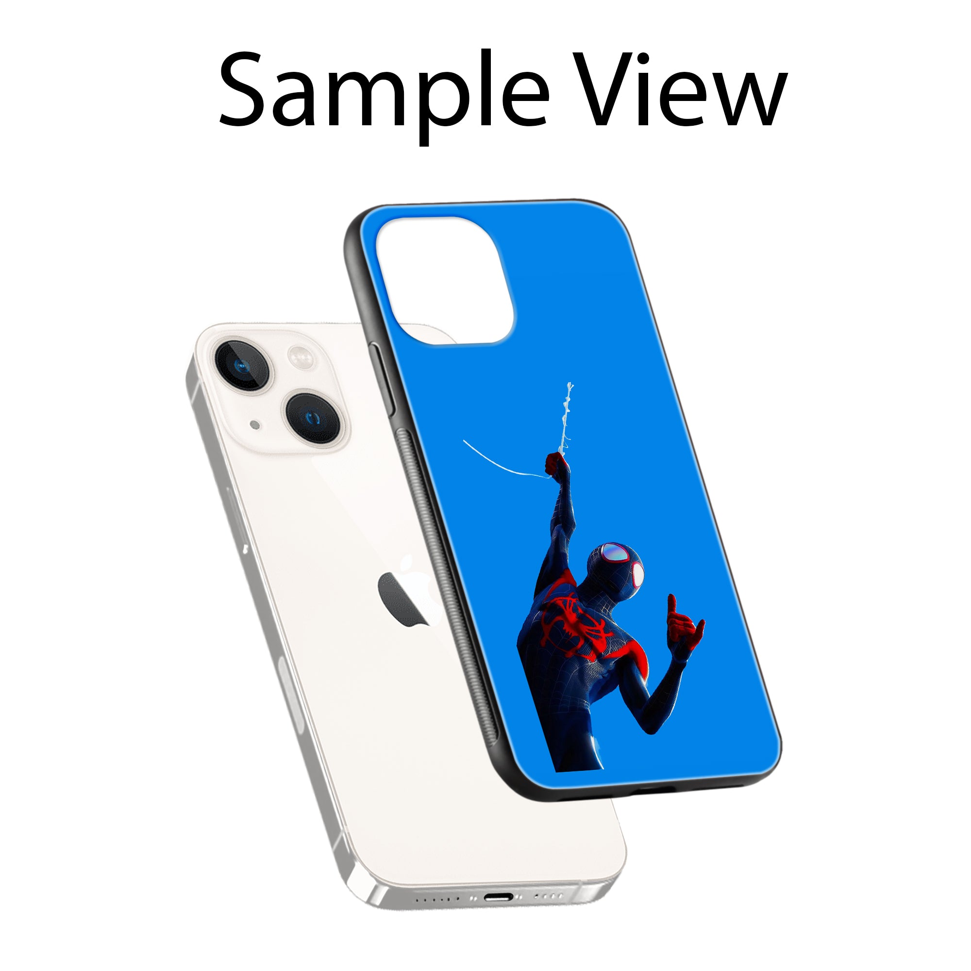 Buy Miles Morales Spiderman Metal-Silicon Back Mobile Phone Case/Cover For Samsung S22 Online