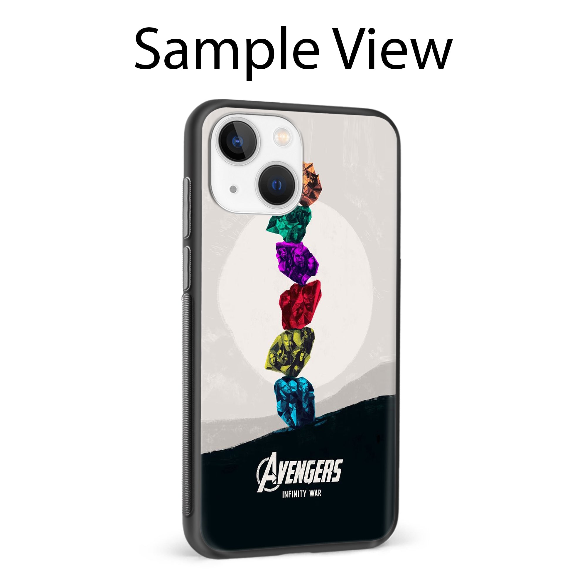 Buy Avengers Stone Metal-Silicon Back Mobile Phone Case/Cover For Samsung S22 Online