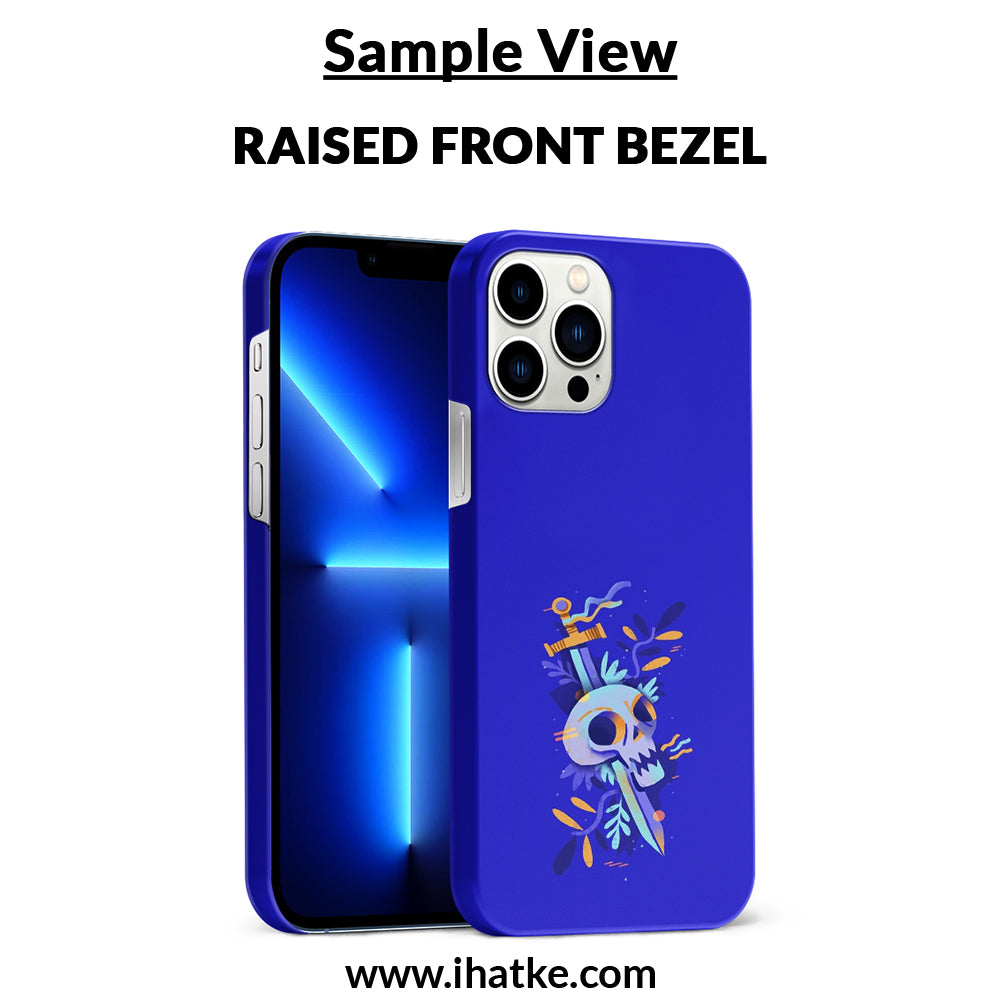 Buy Blue Skull Hard Back Mobile Phone Case Cover For Oppo Reno 12 Online