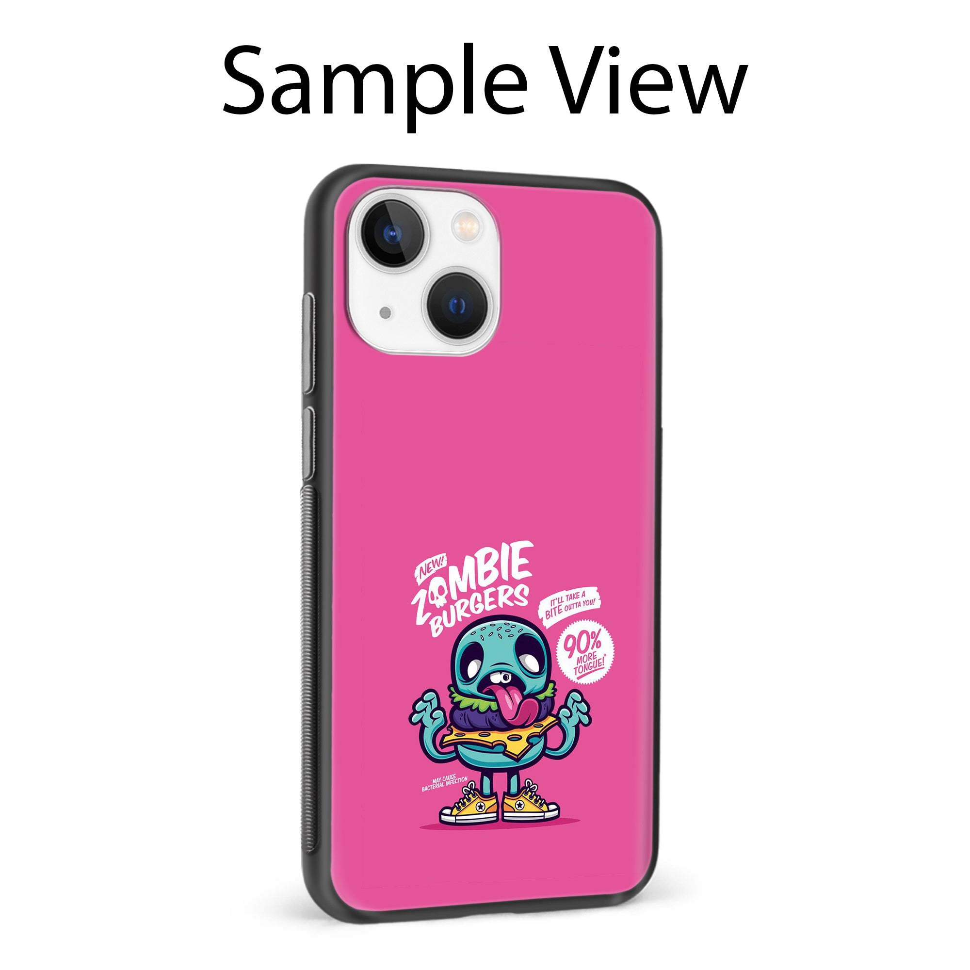 Buy New Zombie Burgers Metal-Silicon Back Mobile Phone Case/Cover For Samsung Galaxy M33 5G Online