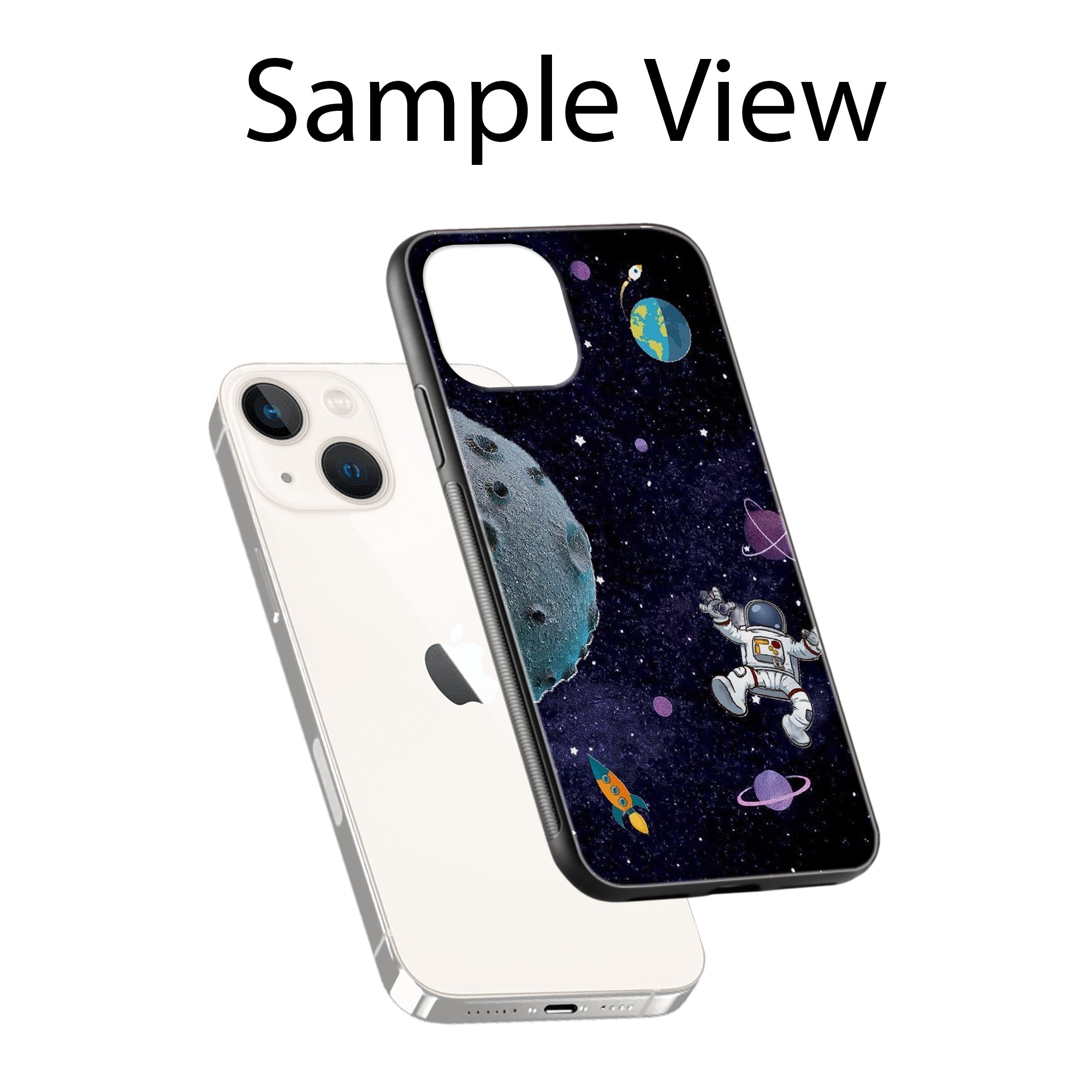Buy Space Metal-Silicon Back Mobile Phone Case/Cover For Samsung Galaxy M33 5G Online