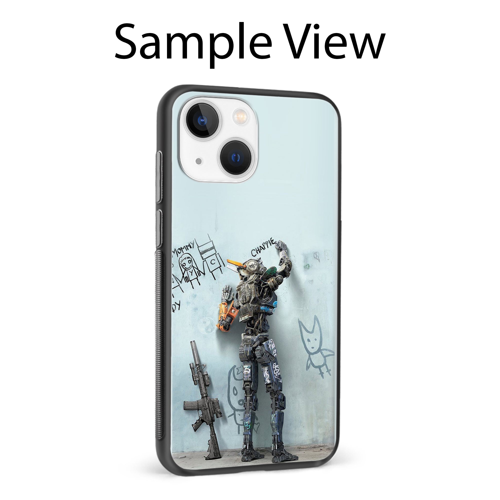 Buy Chappie Metal-Silicon Back Mobile Phone Case/Cover For Samsung Galaxy S21 Online