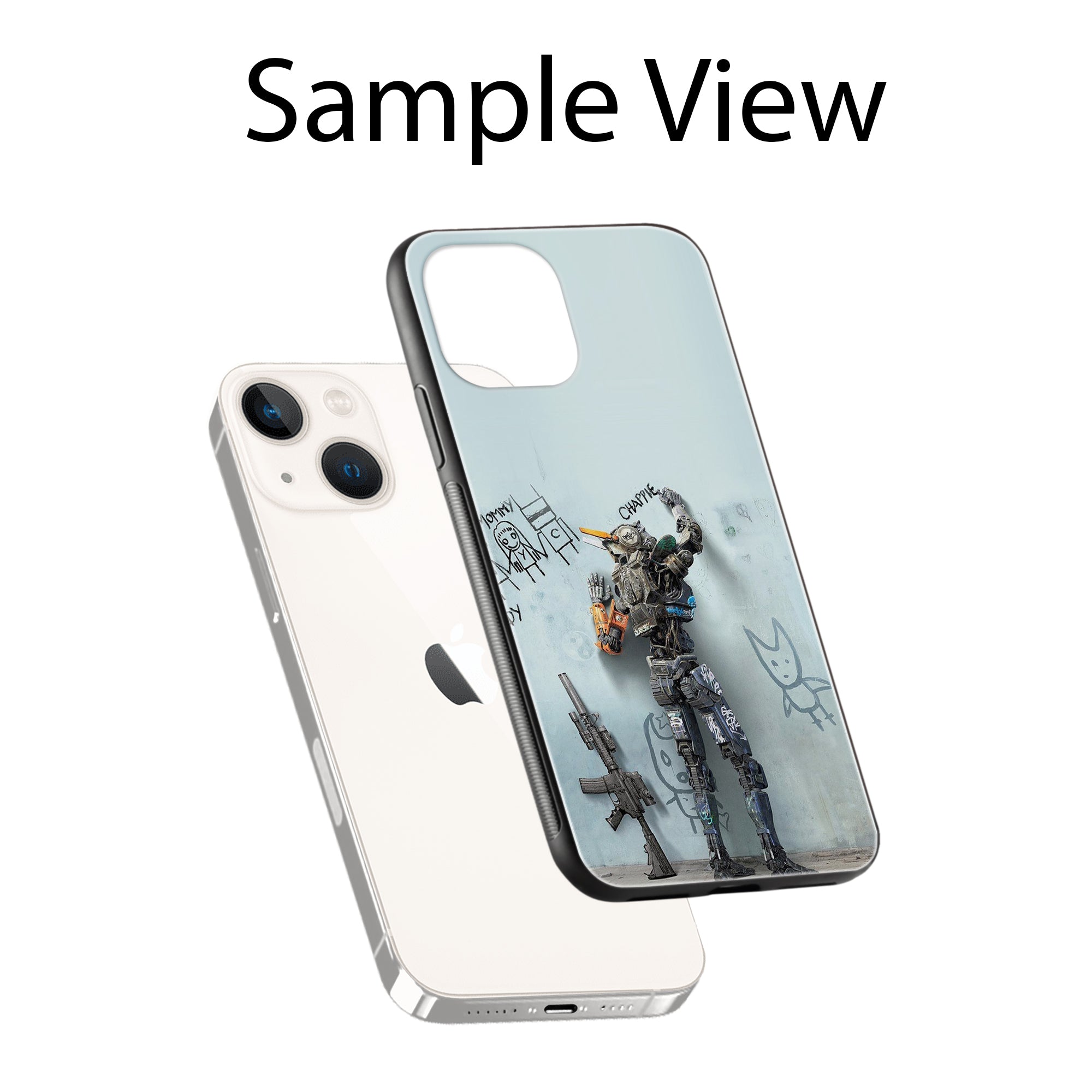 Buy Chappie Metal-Silicon Back Mobile Phone Case/Cover For Samsung S22 Online