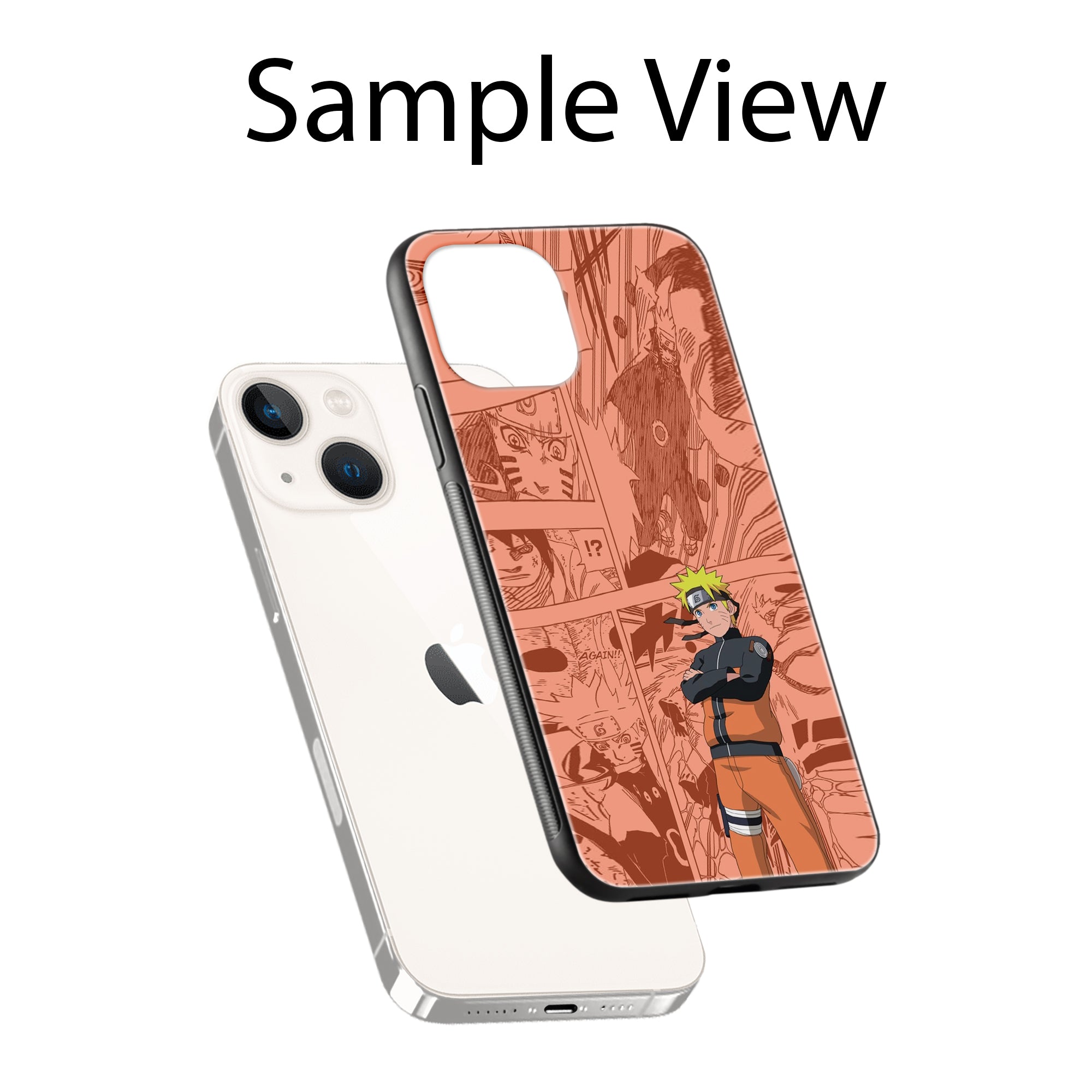 Buy Naruto Metal-Silicon Back Mobile Phone Case/Cover For Samsung S22 Online