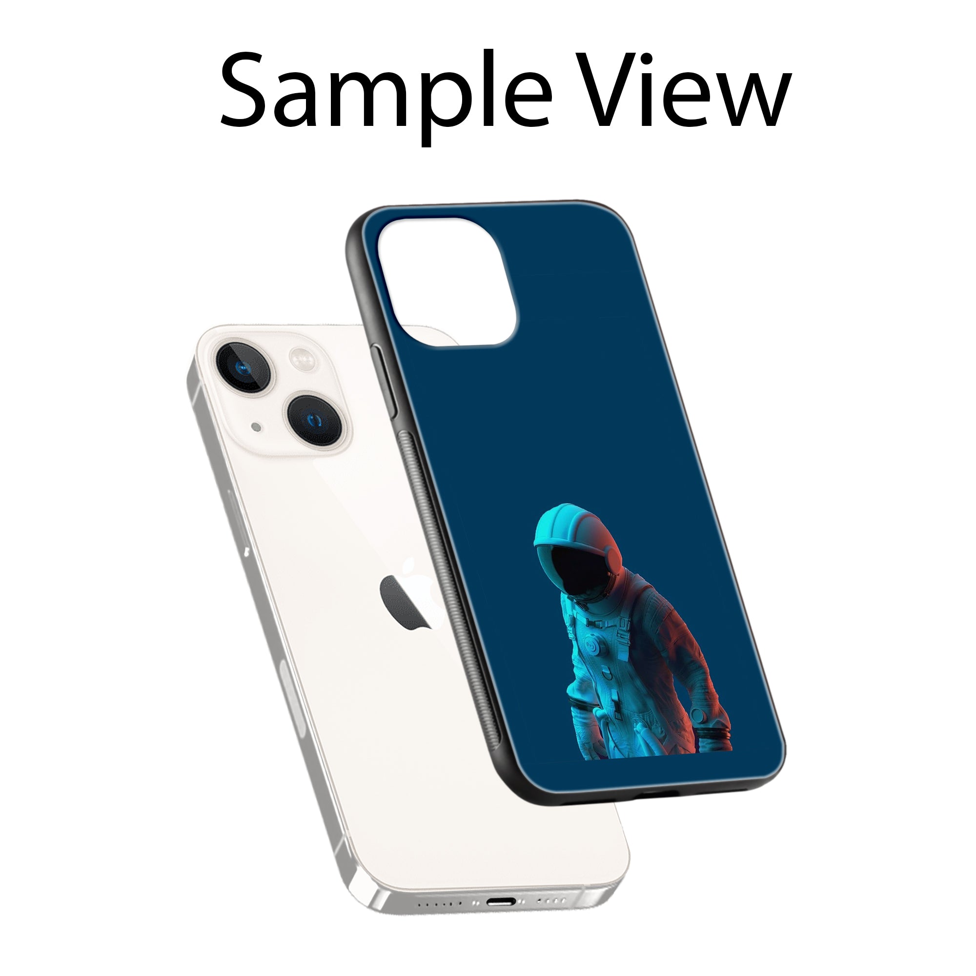 Buy Blue Astronaut Metal-Silicon Back Mobile Phone Case/Cover For Samsung Galaxy M33 5G Online