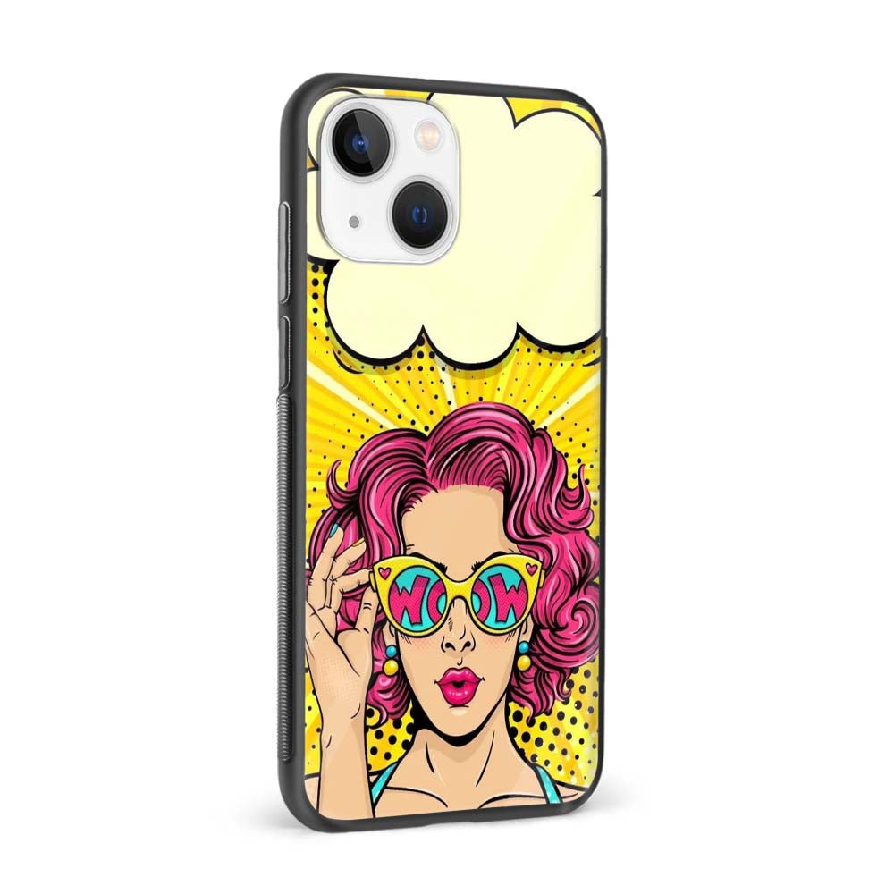Buy Woow Girl Glass Back Phone Case/Cover Online