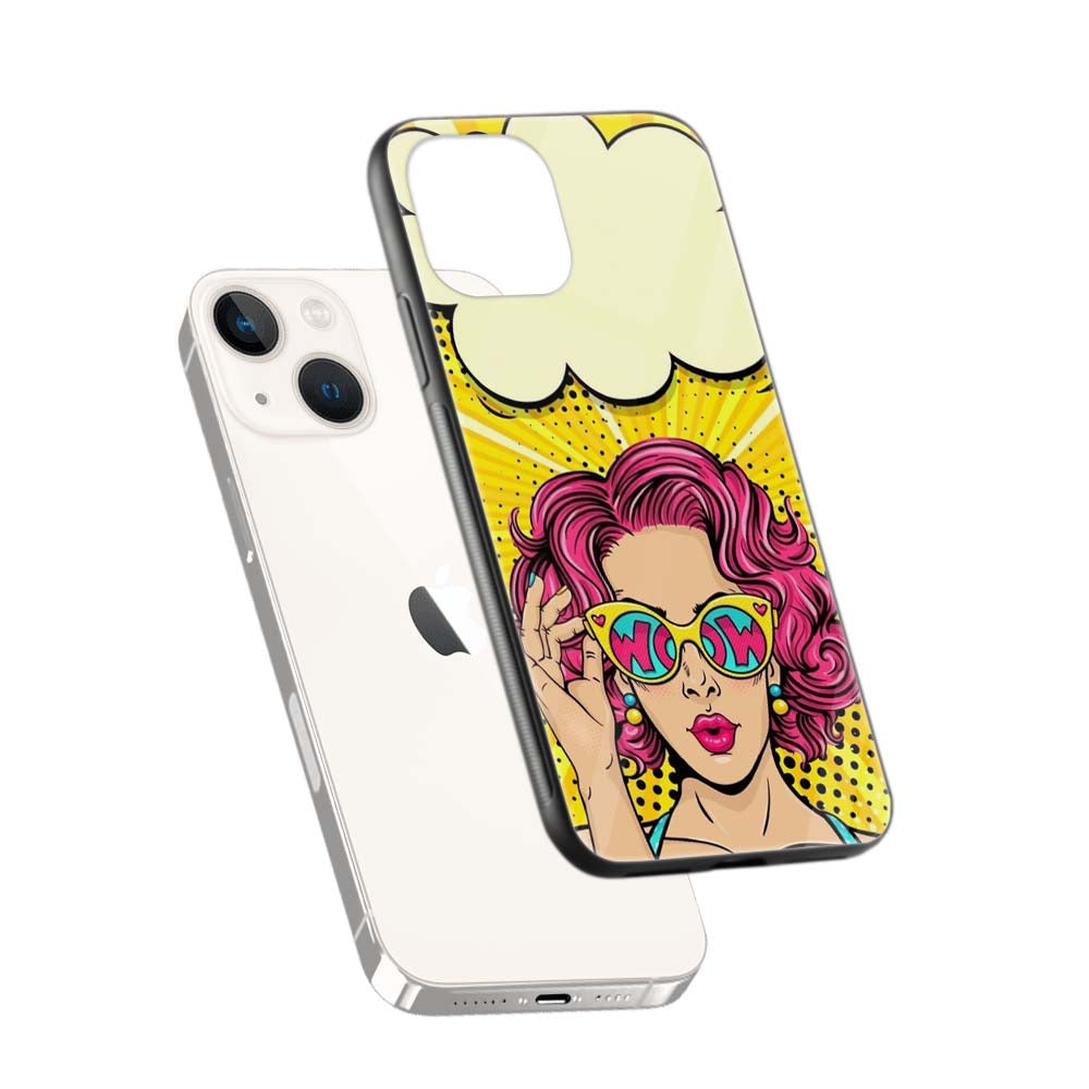 Buy Woow Girl Glass Back Phone Case/Cover Online