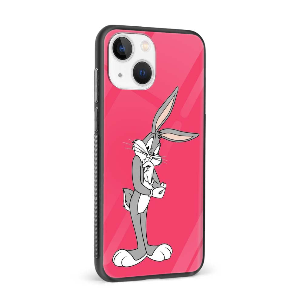 Buy Pink Cat Glass Back Phone Case/Cover Online