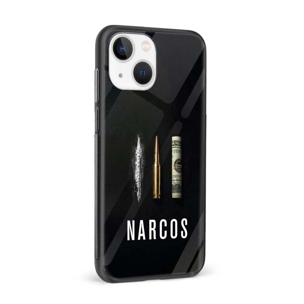 Buy Narcos Glass Back Phone Case/Cover Online