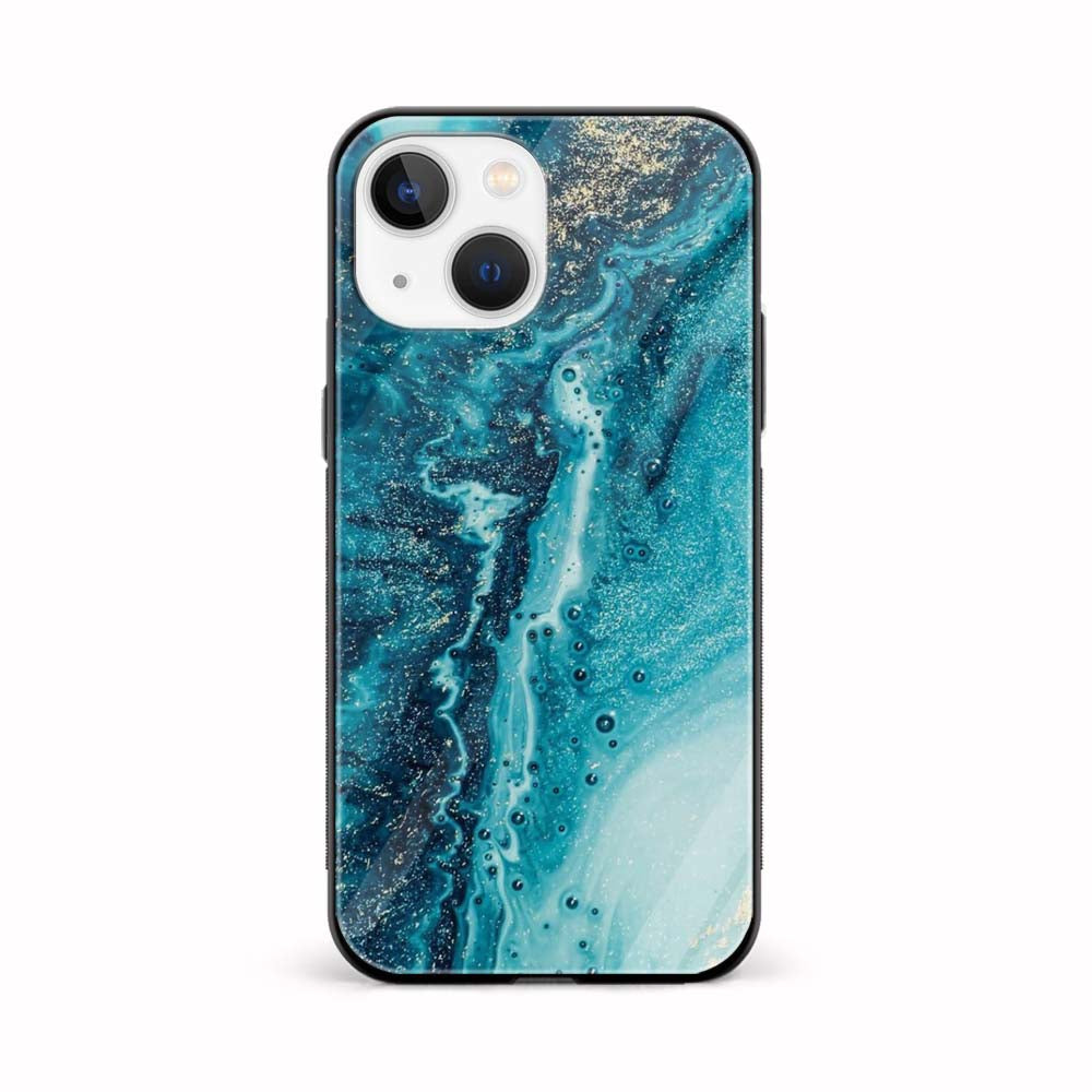 Buy Sea Texture Glass Back Phone Case/Cover Online