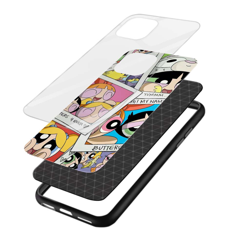 Buy Pow Sisters Glass Back Phone Case/Cover Online