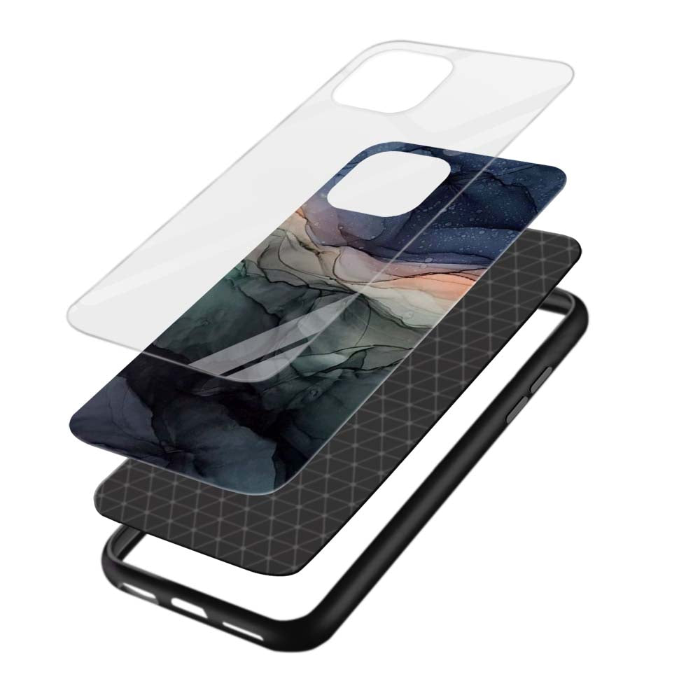 Buy Tiles Colour Line Glass Back Phone Case/Cover Online