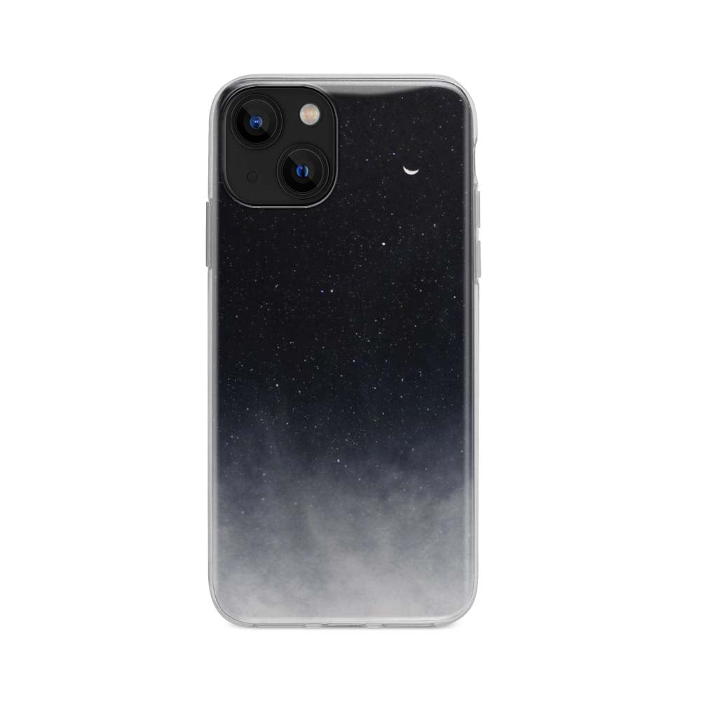 Buy Moon And Smoke Soft Silicon Mobile Back Cover Online