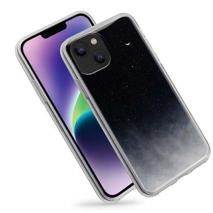 Buy Moon And Smoke Soft Silicon Mobile Back Cover Online