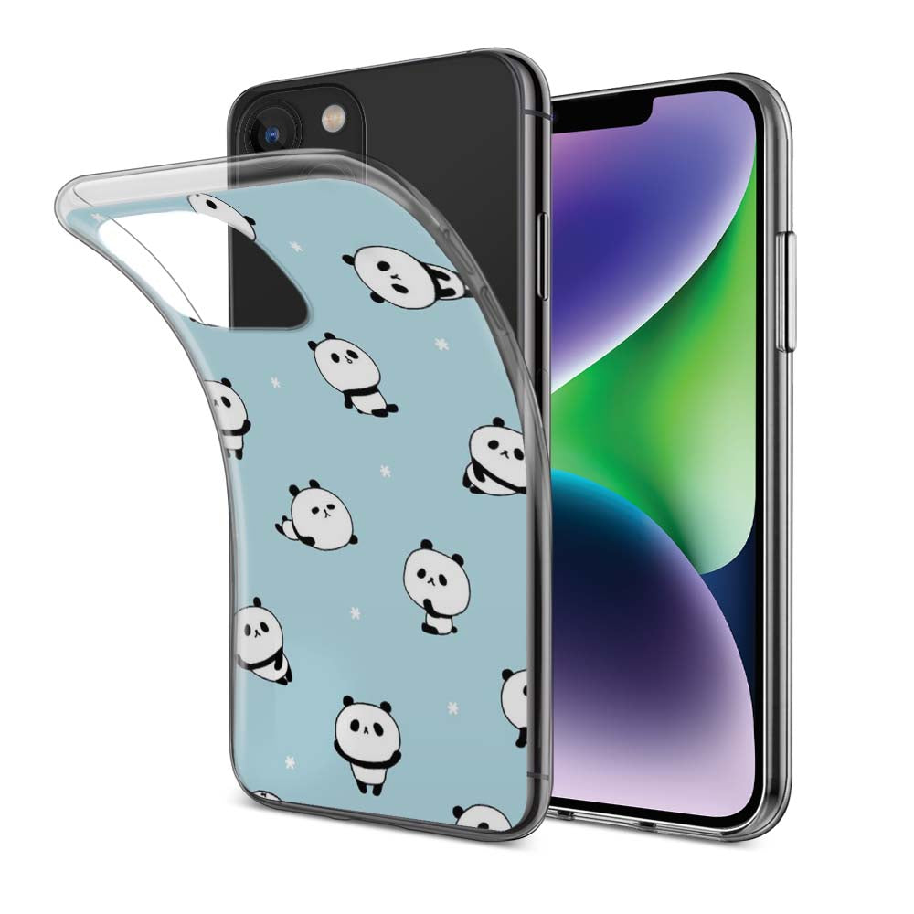 Buy Group Panda Soft Silicon Mobile Back Cover Online