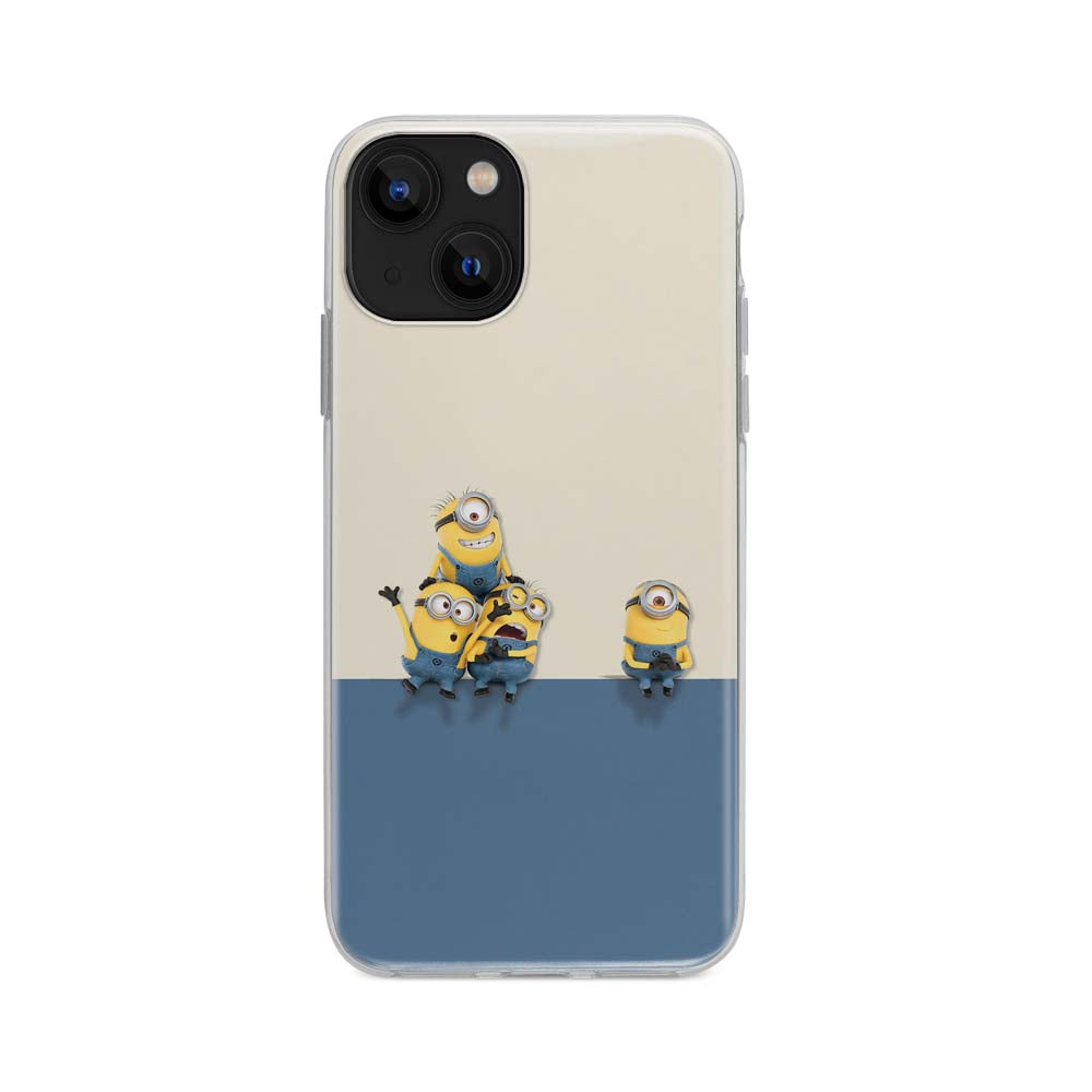 Buy Minions With Stupid Soft Silicon Mobile Back Cover Online