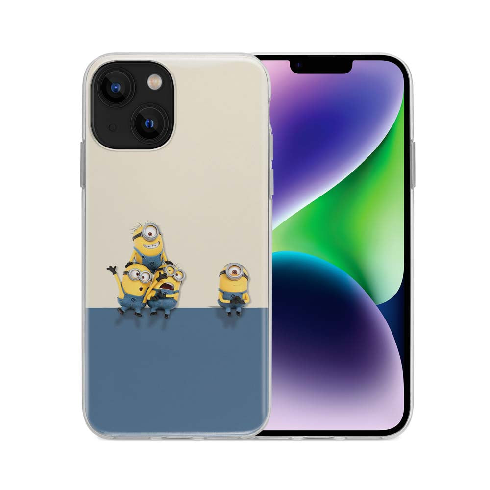 Buy Minions With Stupid Soft Silicon Mobile Back Cover Online