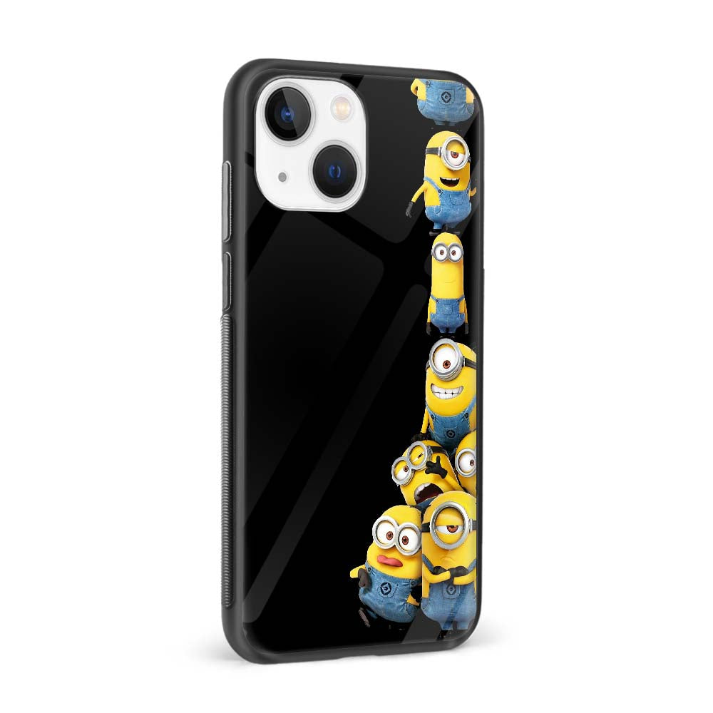 Buy Stupid Minions Glass Back Phone Case/Cover Online