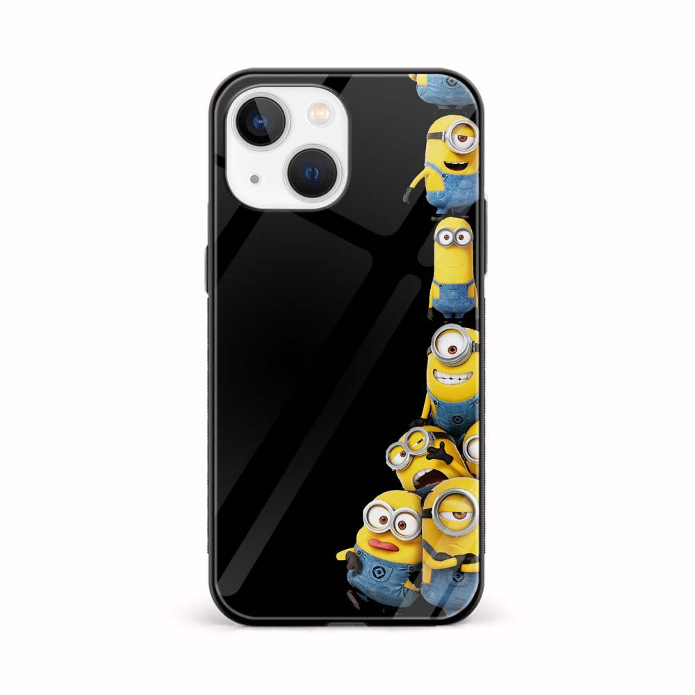 Buy Stupid Minions Glass Back Phone Case/Cover Online