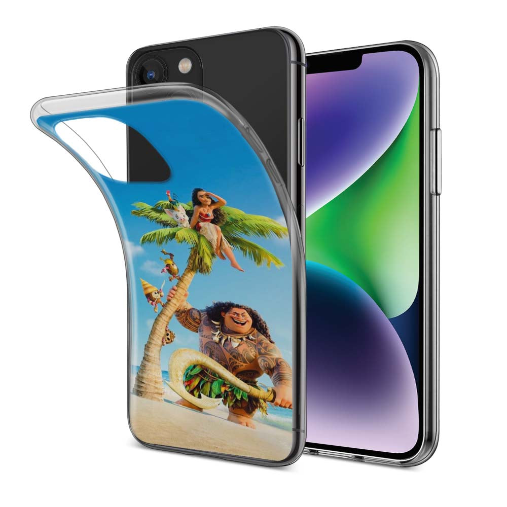 Buy Moana And Friend Soft Silicon Mobile Back Cover Online