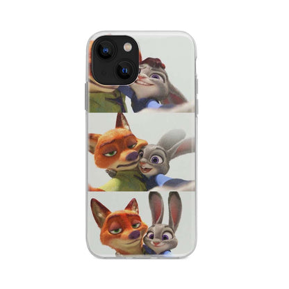 Buy Racoon Love Soft Silicon Mobile Back Cover Online