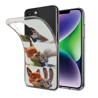 Buy Racoon Love Soft Silicon Mobile Back Cover Online