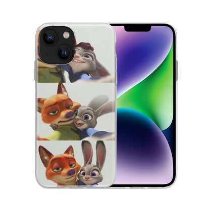 Buy Racoon Love Soft Silicon Mobile Back Cover Online