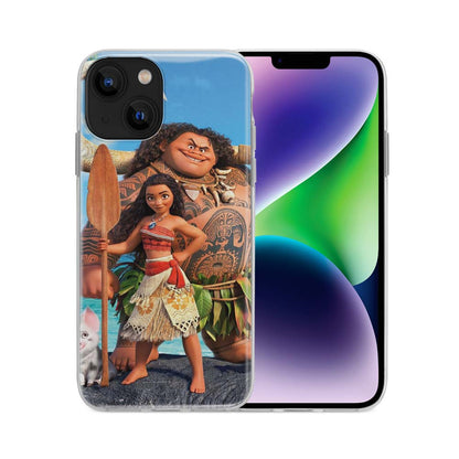 Buy Moana With Friends Craze Soft Silicon Mobile Back Cover Online