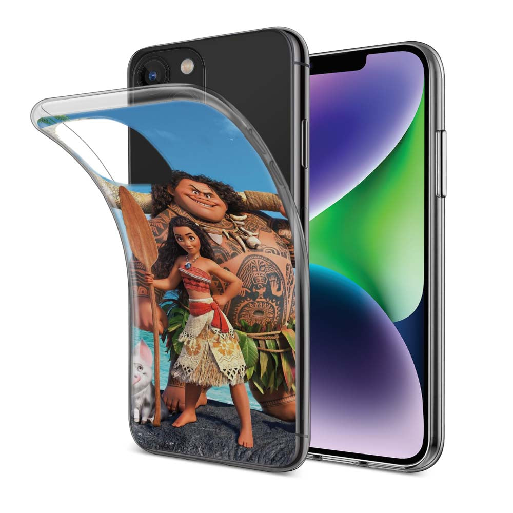 Buy Moana With Friends Craze Soft Silicon Mobile Back Cover Online