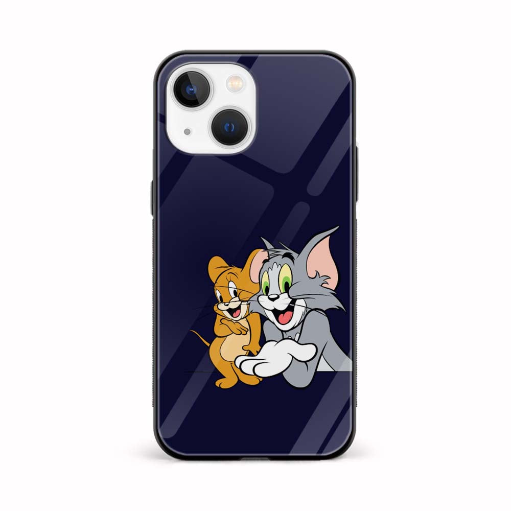 Buy Tom And Jerry Glass Back Phone Case/Cover Online