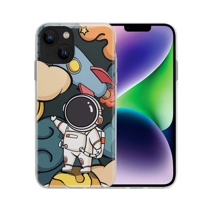 Buy Baby Astronaut Soft Silicon Mobile Back Cover Online