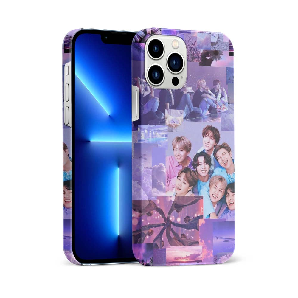 Buy Bts Group Hard Back Mobile Phone Case Cover Online