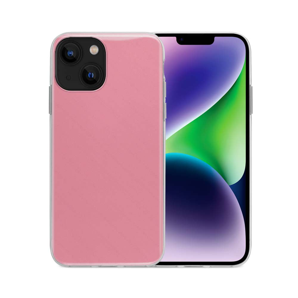 Buy Pink Soft Silicon Mobile Back Cover Online