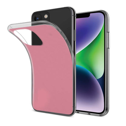 Buy Pink Soft Silicon Mobile Back Cover Online