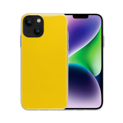 Buy Yellow Soft Silicon Mobile Back Cover Online